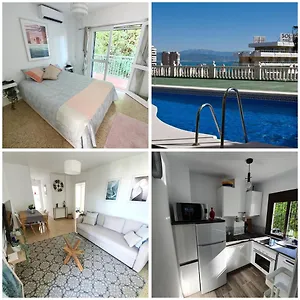  Apartment Pool Sea View Bajondillo Spain
